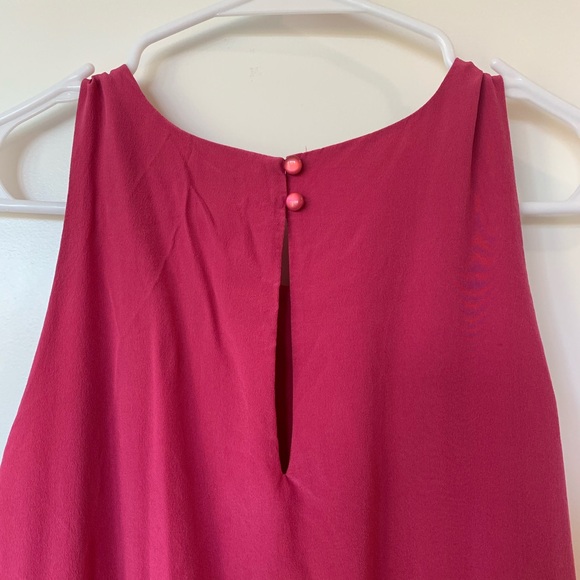 Paraphrase 100% Silk High Low Flowy Formal Dress - Picture 5 of 8